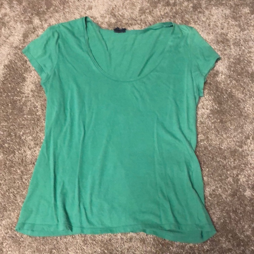 Green t-shirt